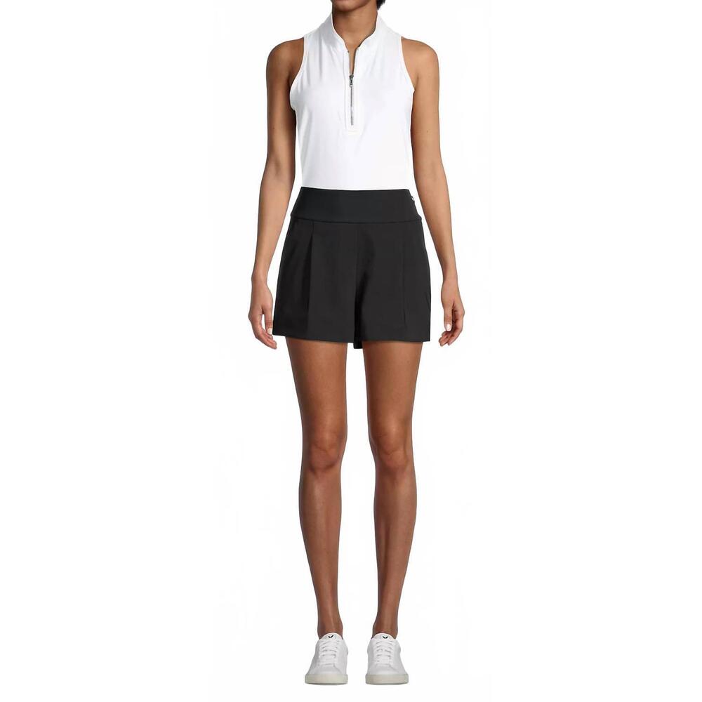 NEW GREYSON CLOTHIERS high-waisted lyra short in black